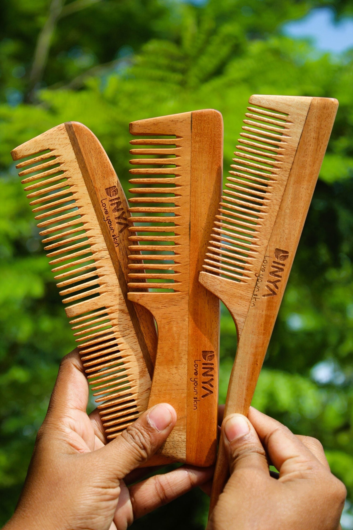 Neem Wood Combs