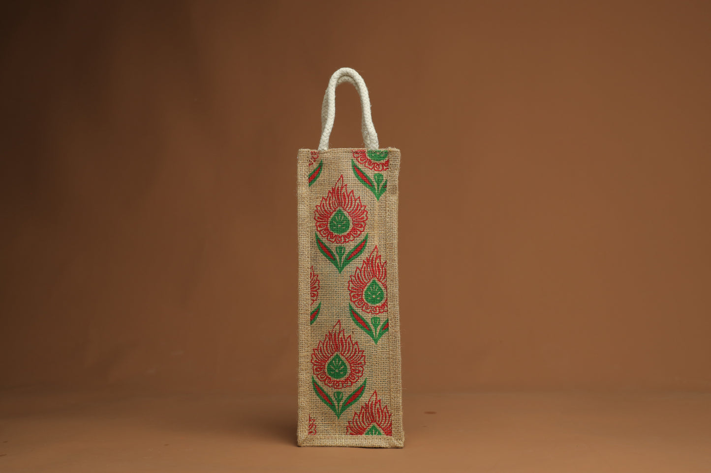 Red Feather Bottle Bag