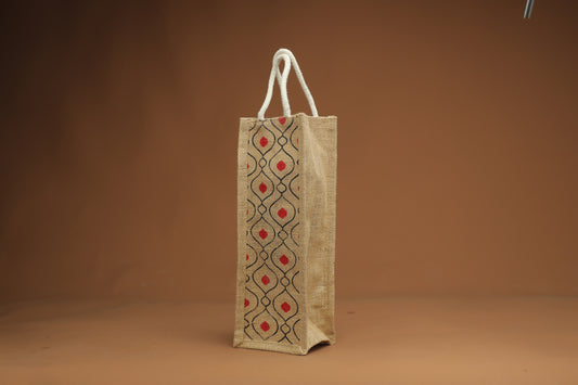 Regular Pattern Bottle Bag