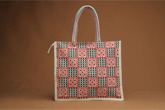 Cloth Black Jute Bag