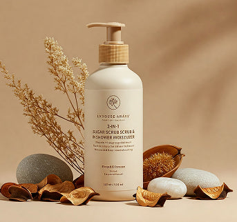 2-in-1 (Sugar Scrub + In-Shower Moisturizer)