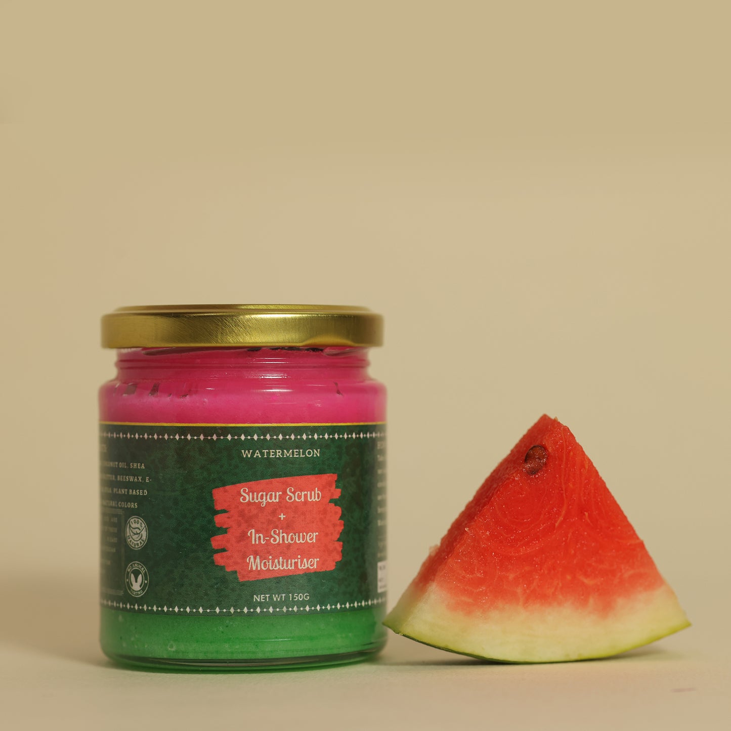 2-in-1: Watermelon (Sugar Scrub + In-Shower Moisturizer)